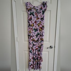 Purple Butterfly Jumpsuit